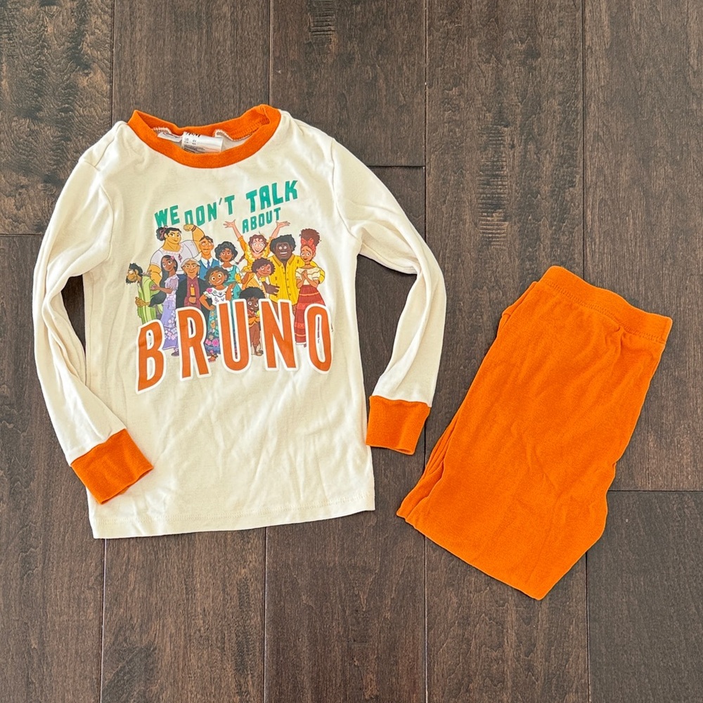 H and M Gender Neutral Disney Encanto We Don’t Talk About Bruno Pajamas!